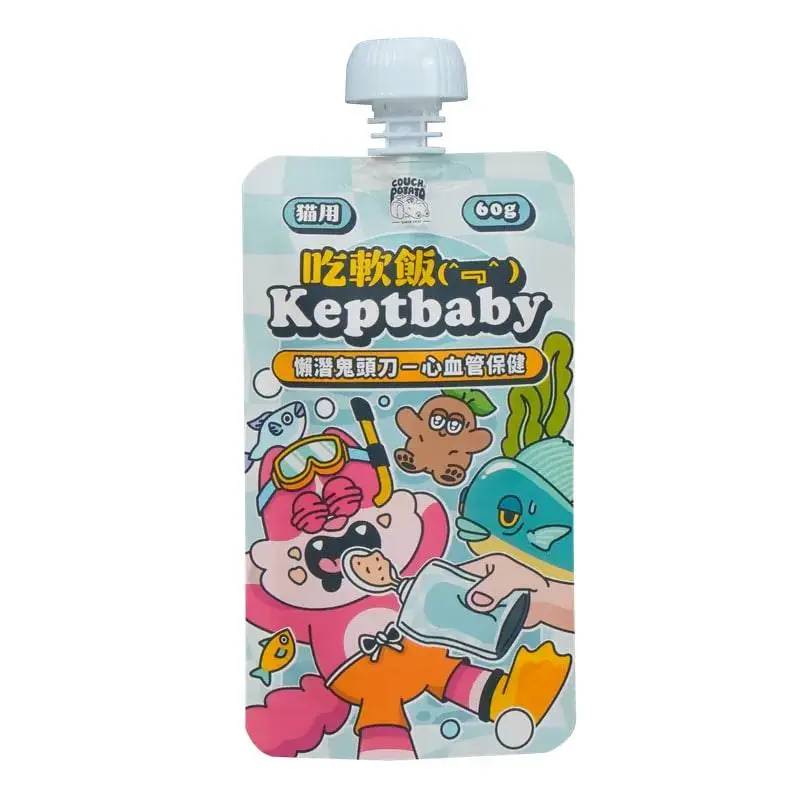 Couch Potato 吃軟飯骨肉泥主食餐包- 懶潛鬼頭刀60g